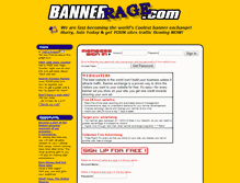 Tablet Screenshot of bannerrage.com